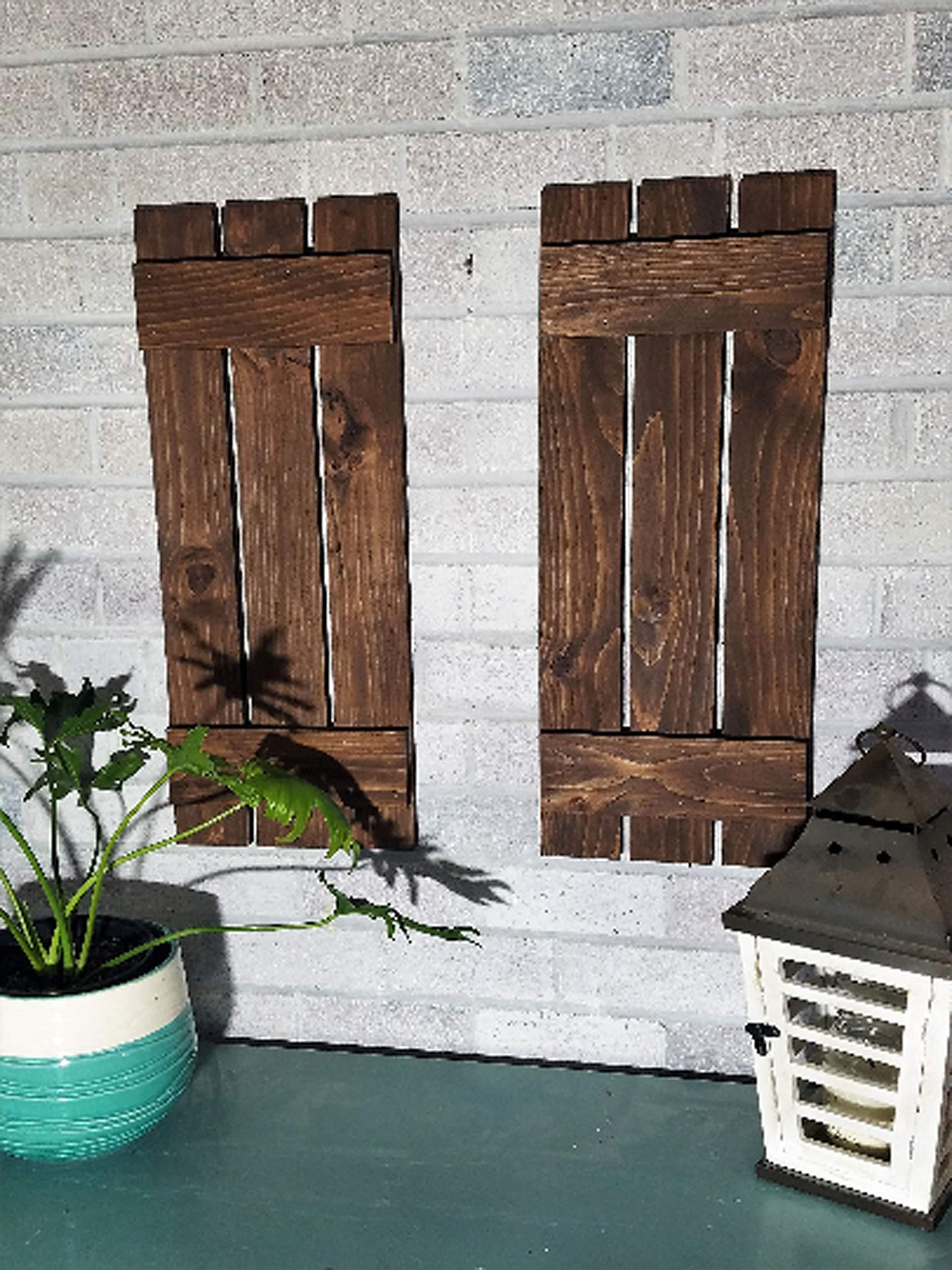 Board & Batten Shutters, Farmhouse Shutters, Wood Shutters