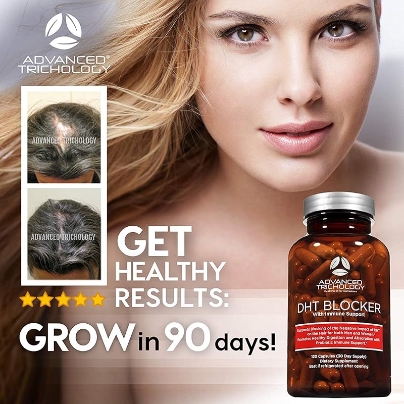 Advanced Trichology 带免疫支持防脱发DHT阻滞剂胶囊 120粒 8.8折.99 海淘转运到手约¥296