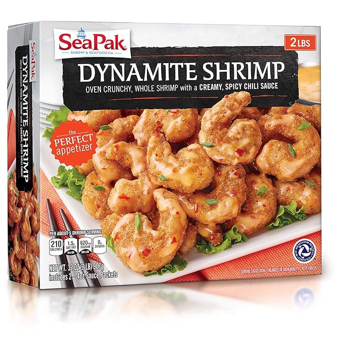 Evaxo Dynamite Shrimp 1 Pk 2 Lbs Amazon Com Grocery