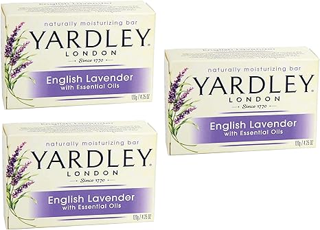 Amazon Yardleyイングリッシュラベンダーラグジュアリーソープ3 X 100gm送料無料 Herbalstore 24 7 ソープディッシュ ホーム キッチン オンライン通販