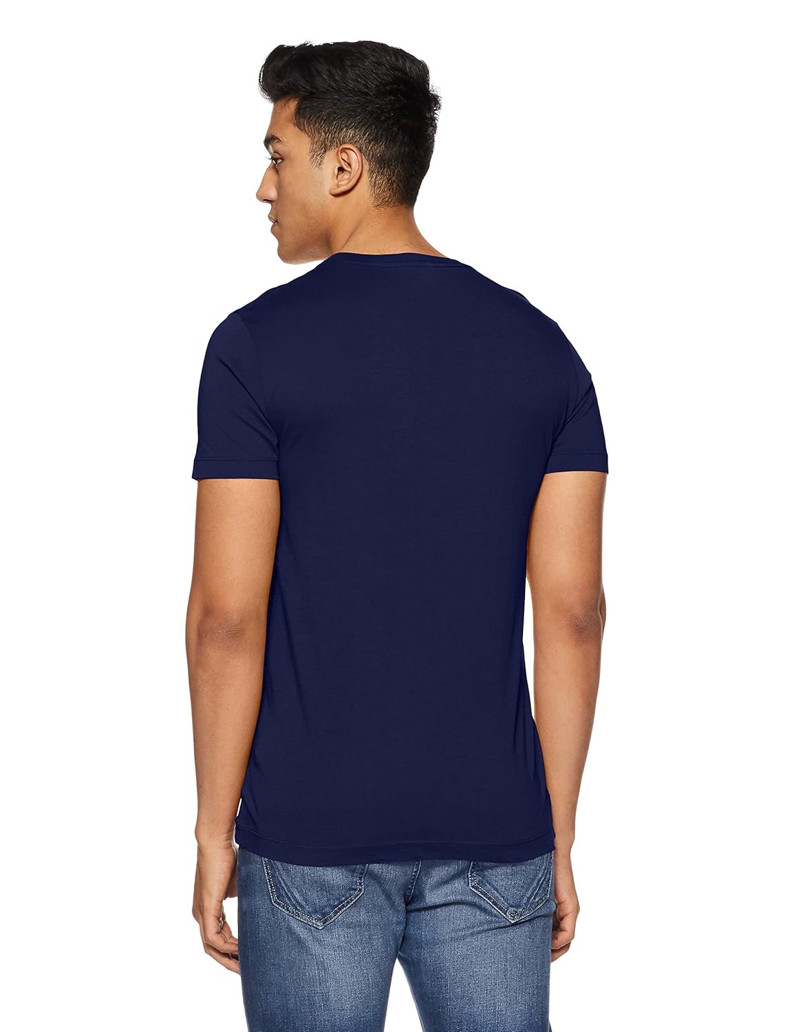 french connection men's solid slim fit t-shirt
