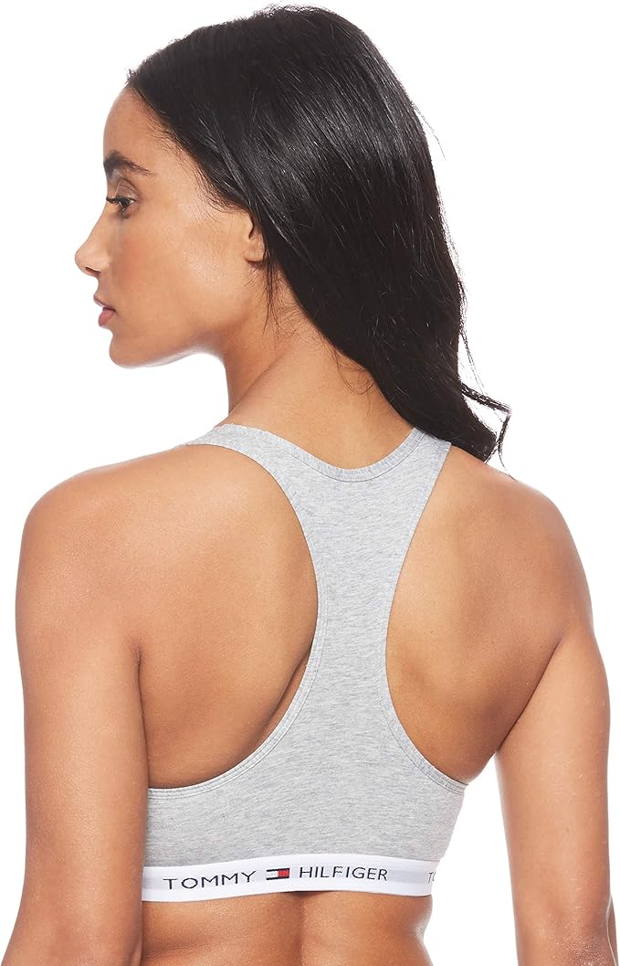 tommy hilfiger grey sports bra