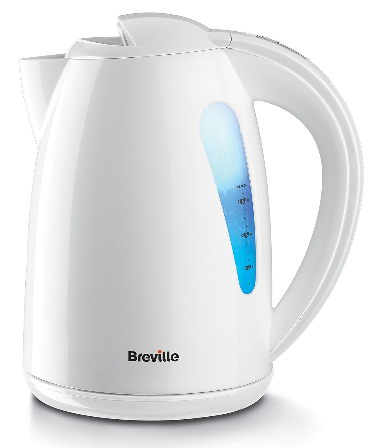 Breville Plastic Jug Kettle, 1.5 Litre, 3000 W, White Amazon.co.uk