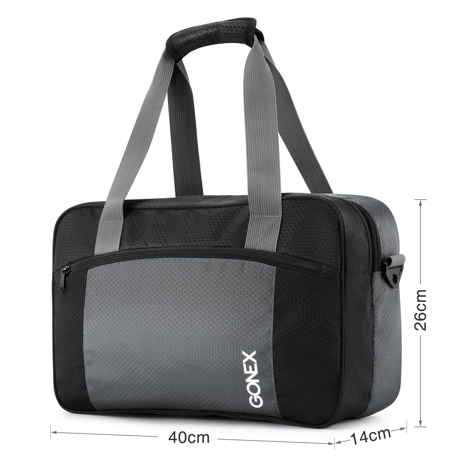 Gonex Swim Bag 15L Gym Bag With Non Leaking Waterproof Wet Pocket