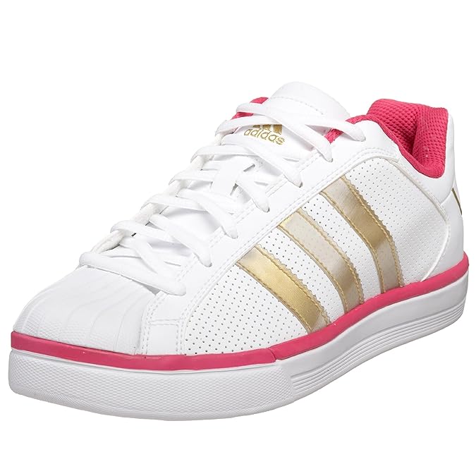 adidas Women�s Superstar Vulcano W Basketball Shoe,White