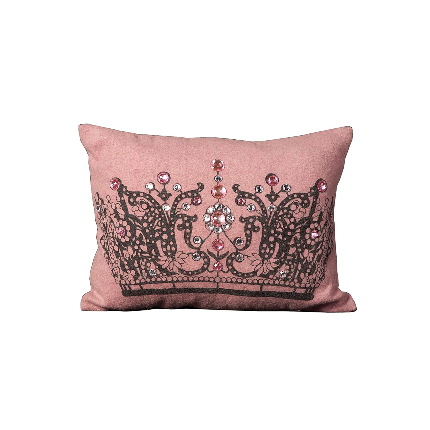 Mina Victory R4107 New Generation Pillow 12 By 16 Inch Pink