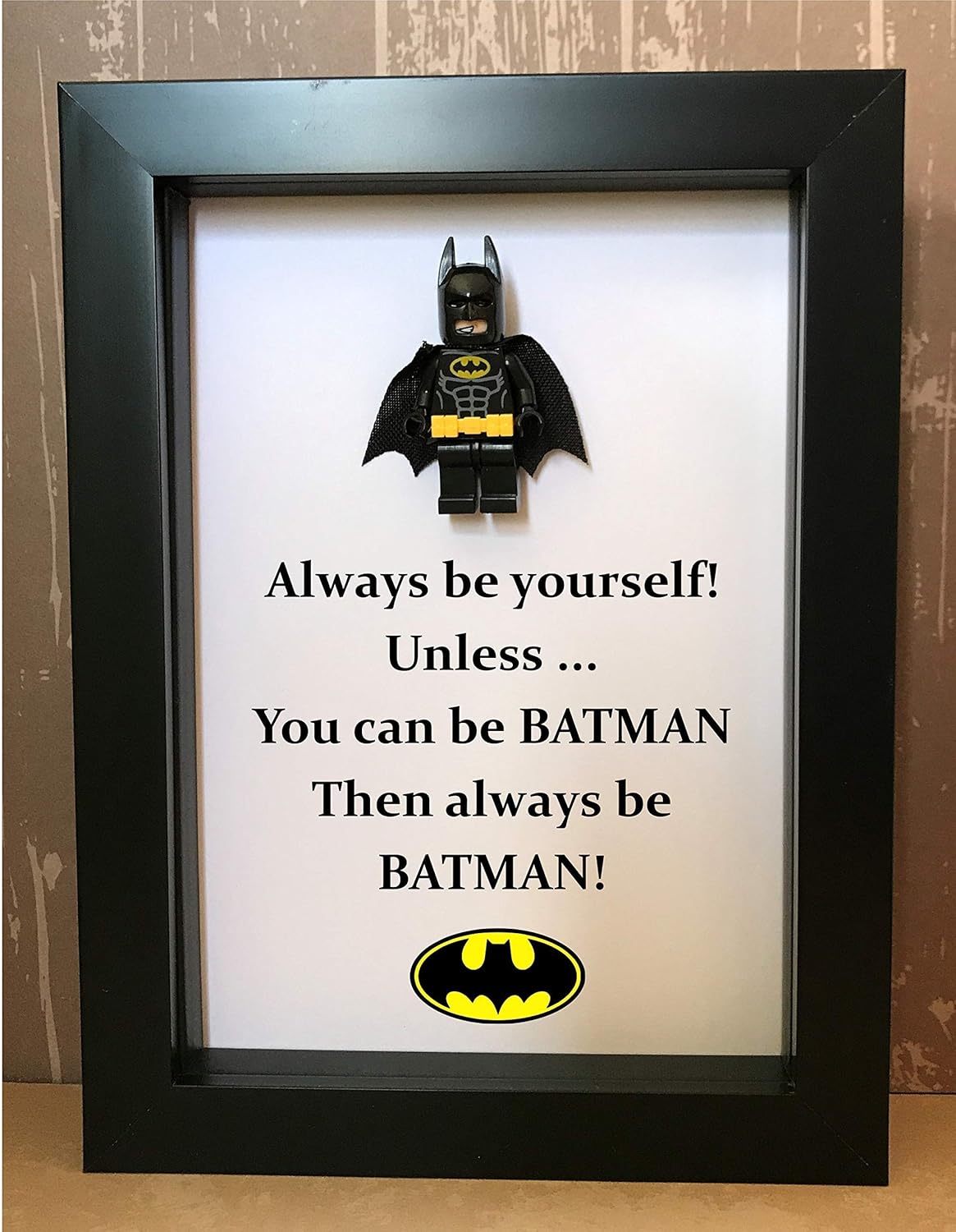 lego fathers day frame