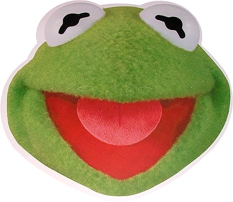 The Muppets - Kermit The Frog - Card Face Mask