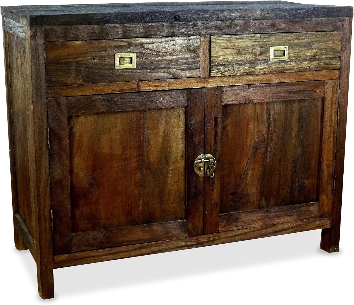 livasia Java Kommode aus recyceltem Teakholz | Sideboard aus Massivholz