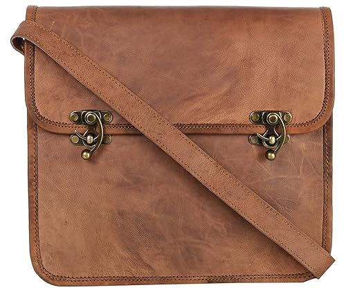 Ramraj 100% genuine handcrafted unisex Messenger Leather Bag