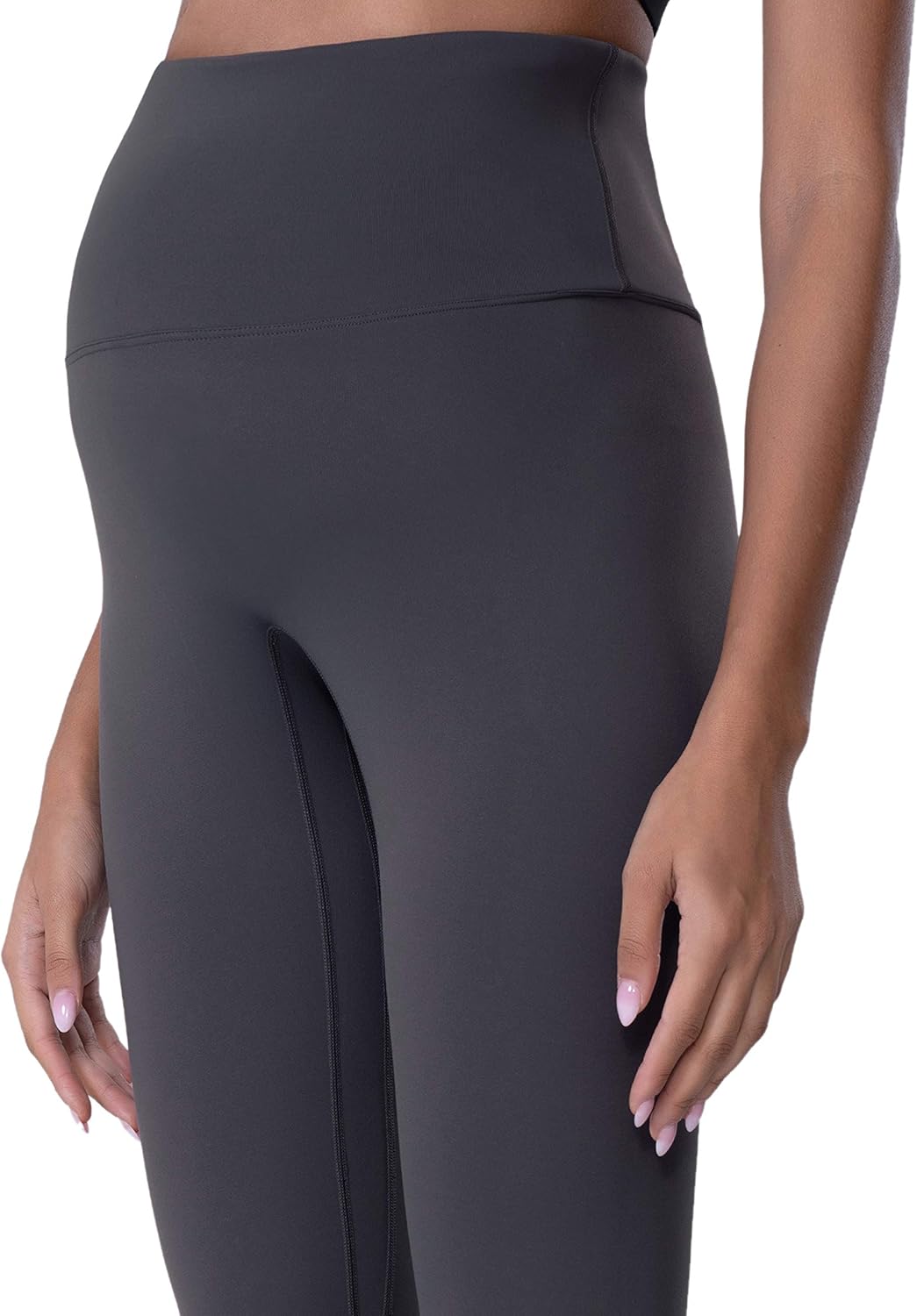 POSHDIVAH Women's Maternity Leggings Over The Belly Pregnancy Yoga Pants Active Wear Workout Leggings at  Women’s Clothing store