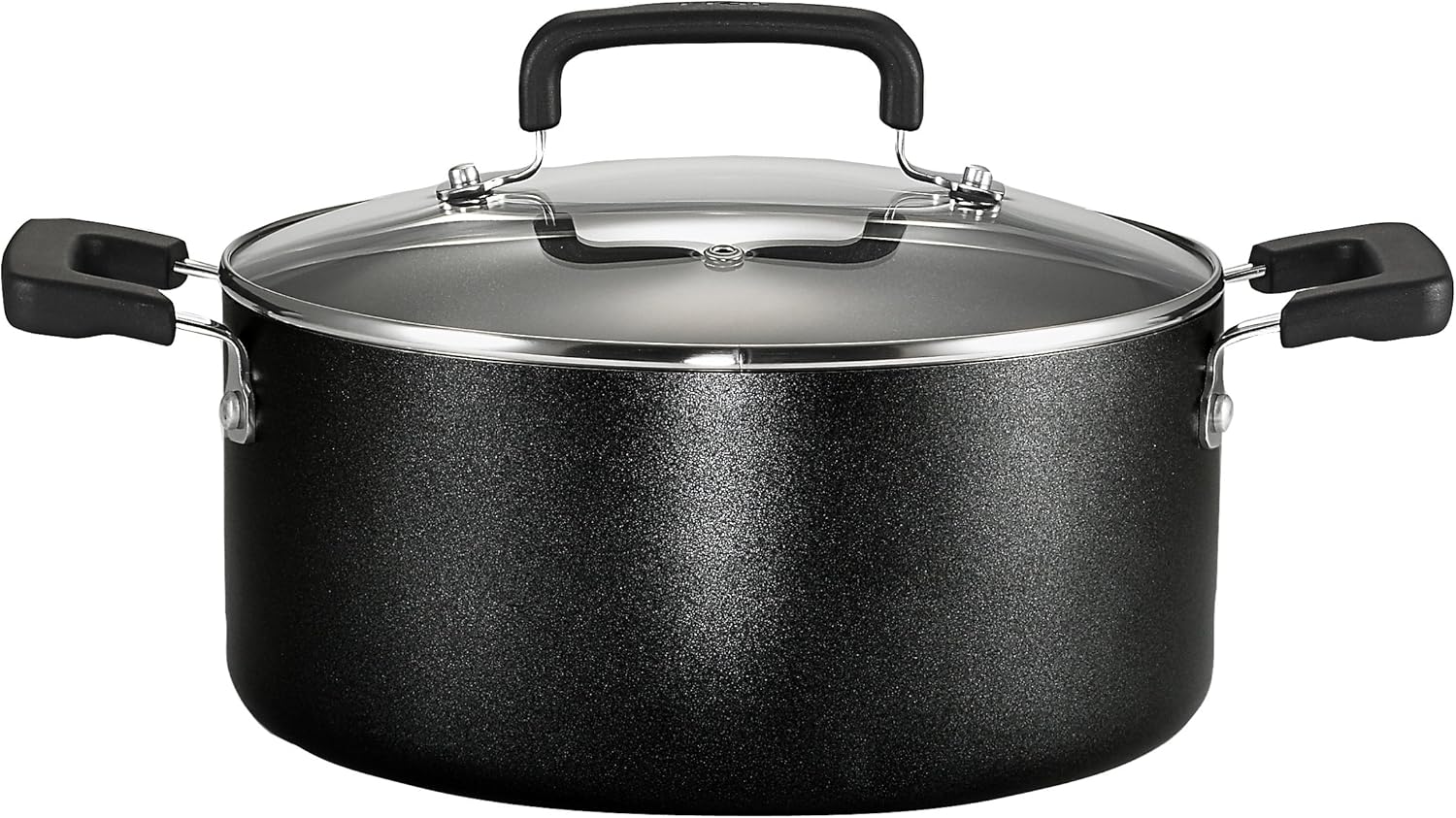 T-fal Signature Nonstick Dishwasher Safe Cookware Set, 12-Piece, Black: Pots And Pans: Kitchen & Dining