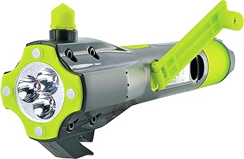 SCHWAIGER -425- Notfallhammer mit Gurtschneider/Sicherheit im Auto (weitere Werkzeuge wie Taschenlampe, Notfall-Lampe, Powerb