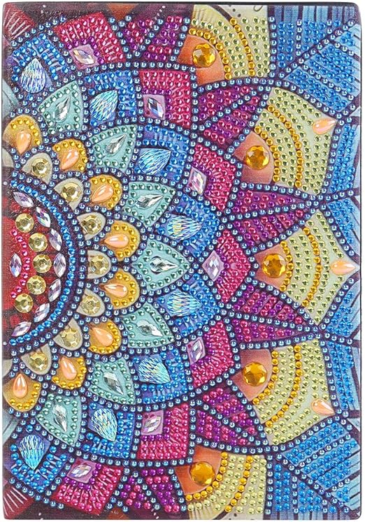Amazon.com: Diamond Painting Cover Notebook, Leather Diary Book with