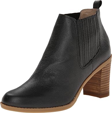 black snake print chelsea boots