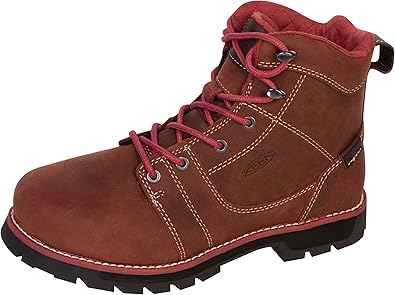 keen red boots