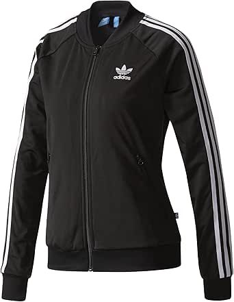 black adidas superstar jacket womens