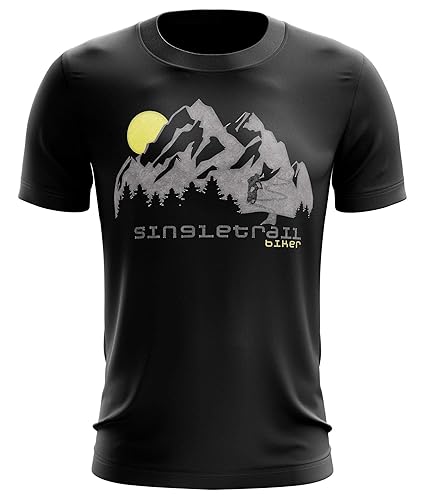 Stylotex Fitness T-Shirt Herren Sport Shirt Single Trail Gym Tshirts für Performance beim Training | Männer Kurzarm | Funktio