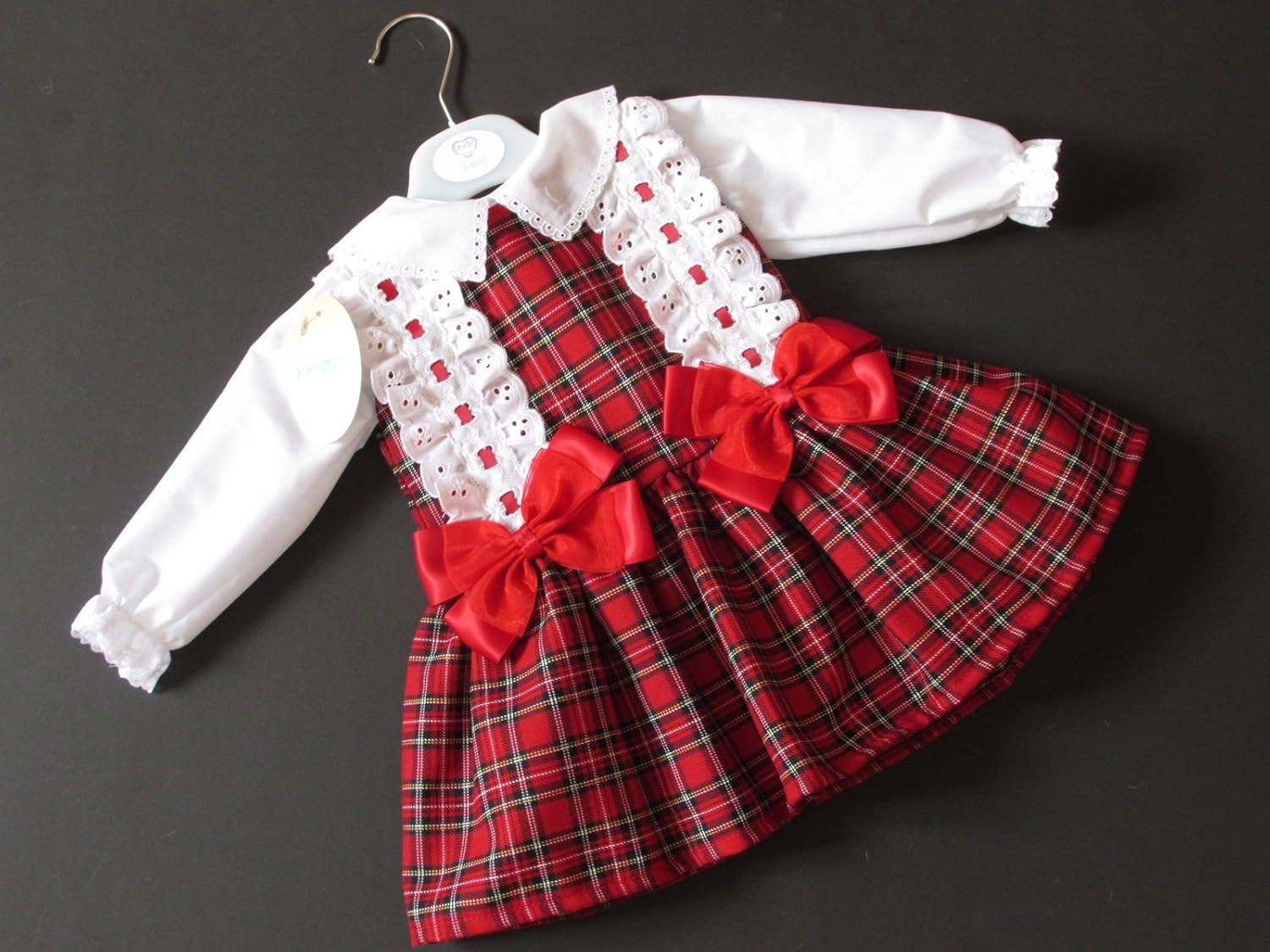 red spanish dress baby