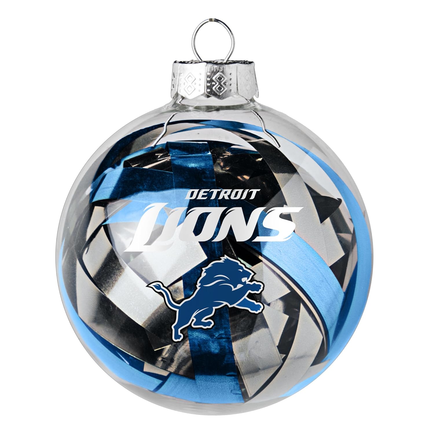 NFL Large Tinsel Ball Ornament