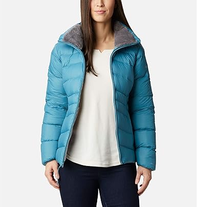columbia women's down jacket with hood