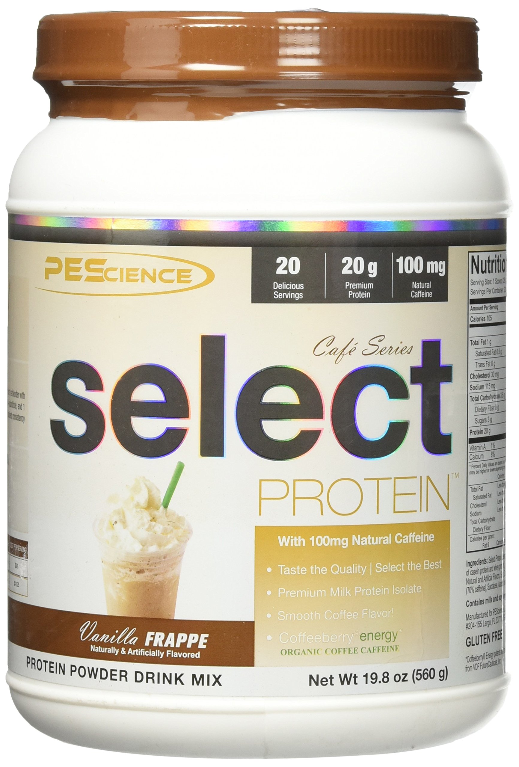 Amazon.com: PEScience Select Cafe Premium Whey and Casein Protein, Iced ...