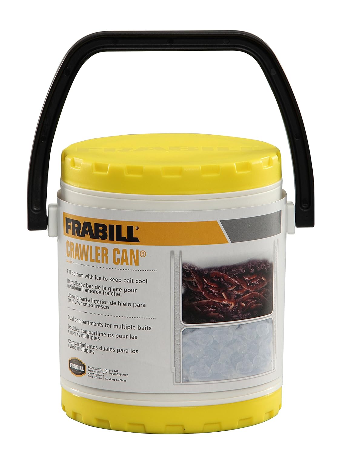 サイズ交換ｏｋ 釣りエサ箱 Can Frabill B0064ts3cs Crawler 100 品質保証 Www Aiq Aiq Com Mx