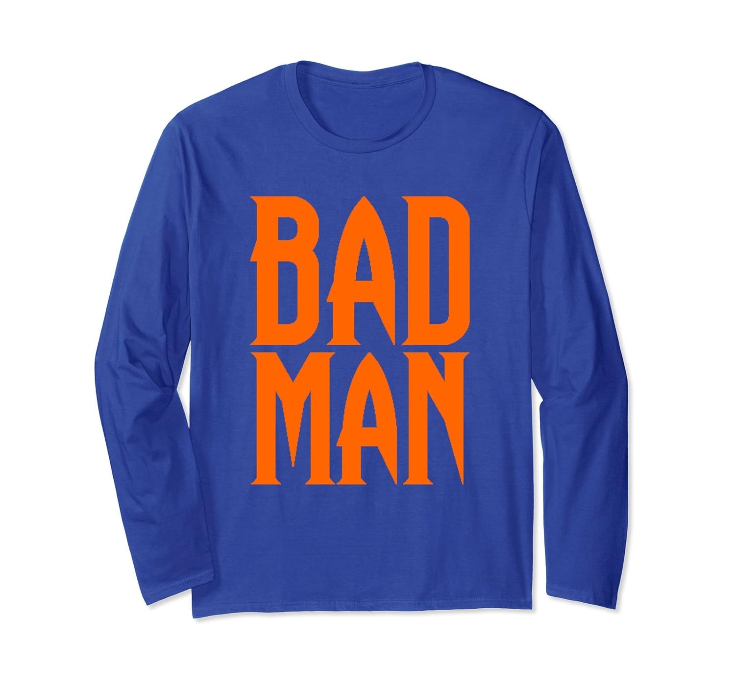 Bad Man Gothic Horror Halloween Long Sleeve T Shirt-ANZ