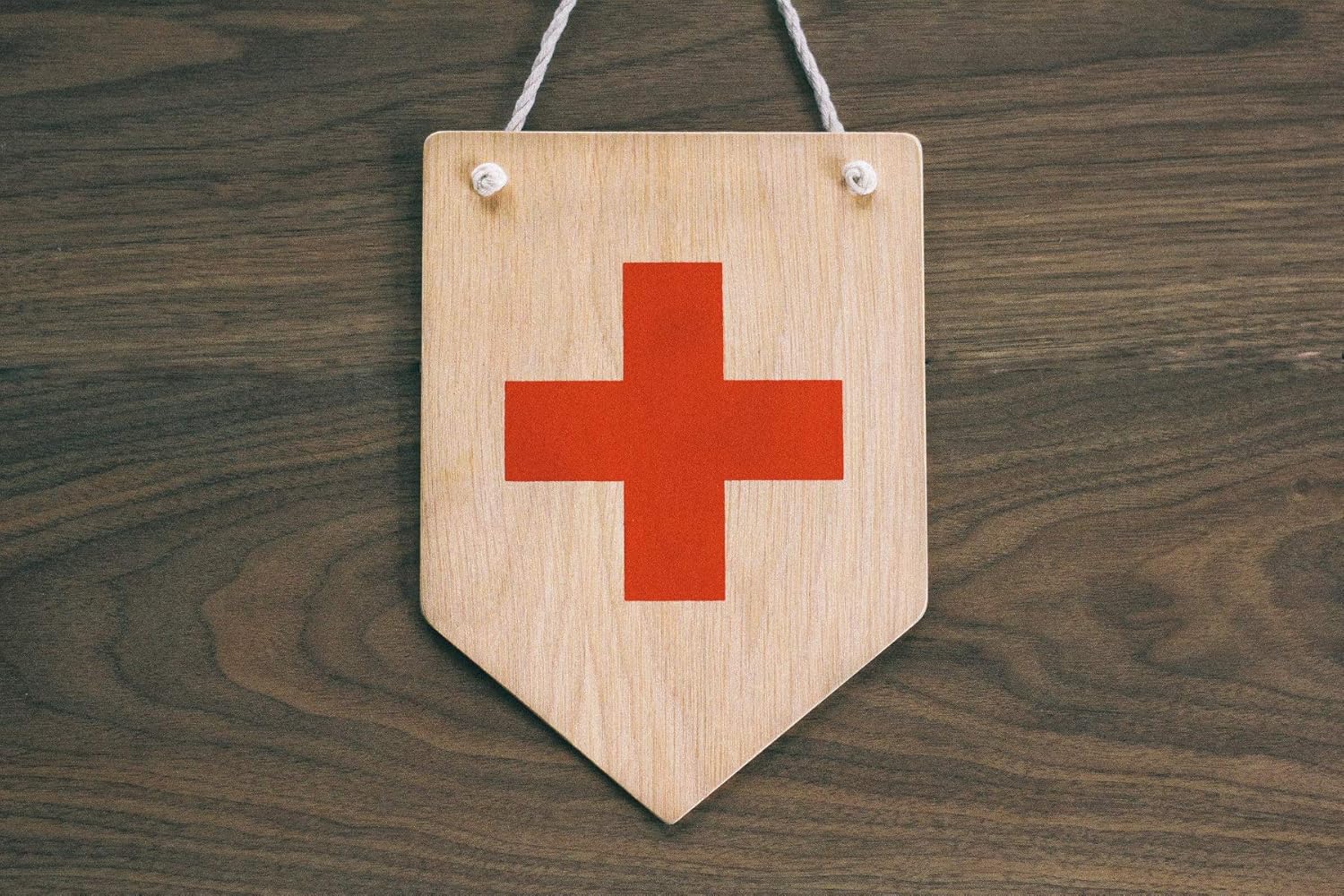 Amazon Com Slobyy Wooden Swiss Cross Banner Red Cross Banner