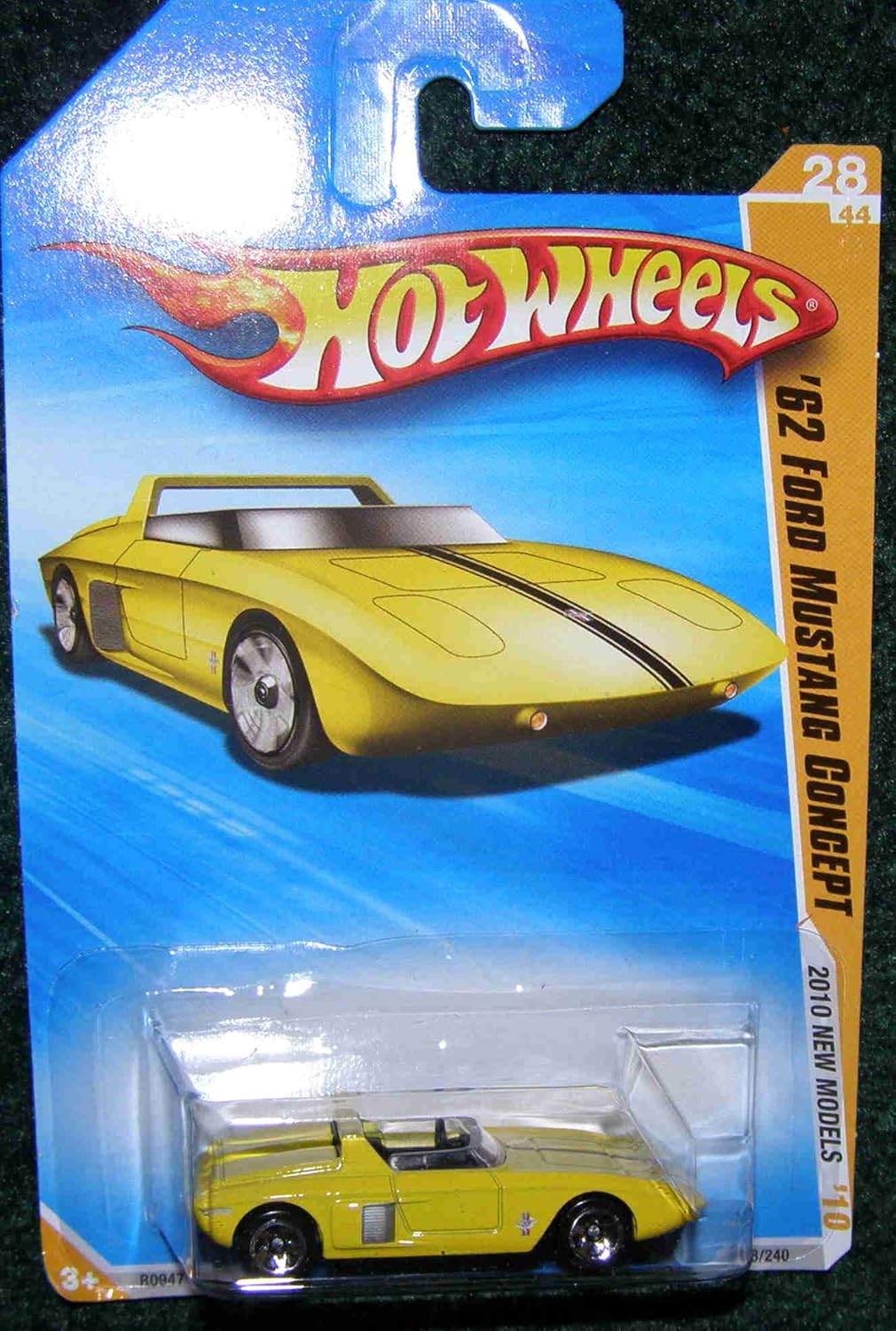 hot wheels 62 ford mustang concept