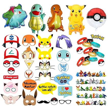 Amazon Co Jp ポケモンパーティーグッズ フォトブース 小道具 誕生