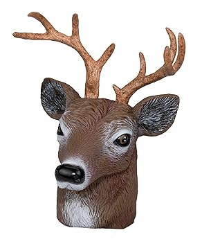 Kappe Anhängerkupplung,Origineller und dekorativer Schutz für ihre Anhängerkupplung.Für Jäger und Naturbegeisterte. (Hirsch)