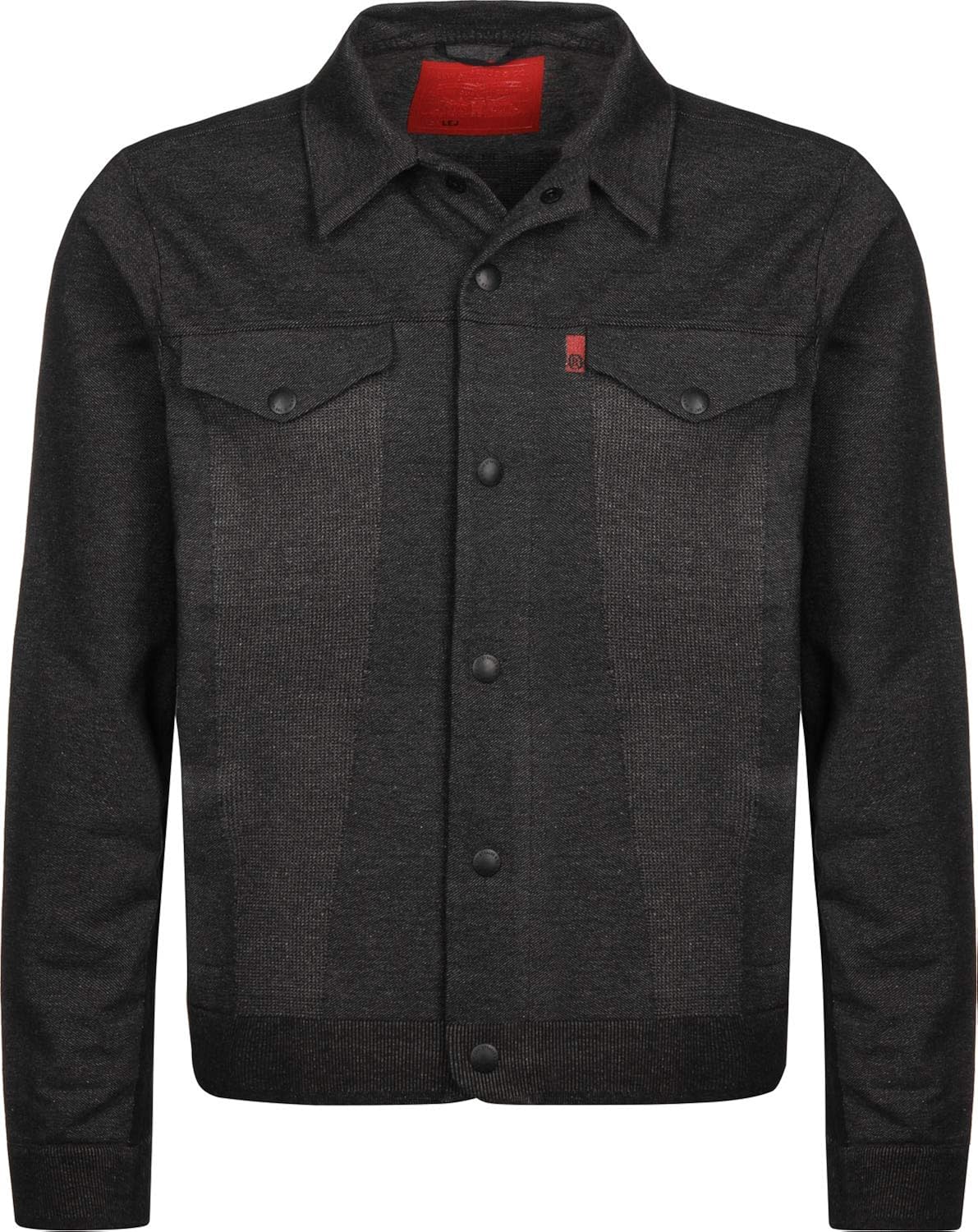 Levi's® LEJ Knit Trucker Jacket Grey Heather Amazon.co.uk Clothing