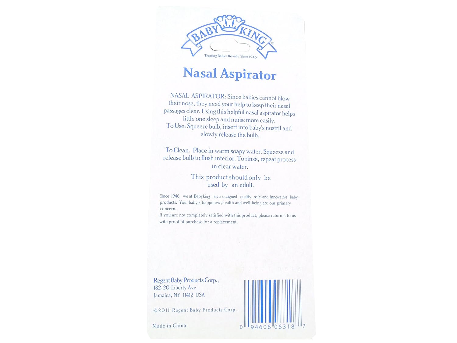 baby king nasal aspirator