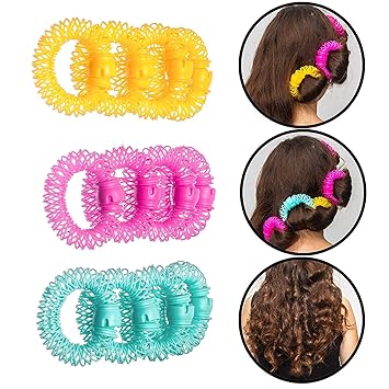 lomire lockenwickler curler uber nacht 14 stuck roller haar spulen wiederverwendbar diy haar werkzeuge haar locken curler ohne hitze machen