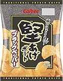 カルビー 堅あげポテト ブラックペッパー 65g 12袋