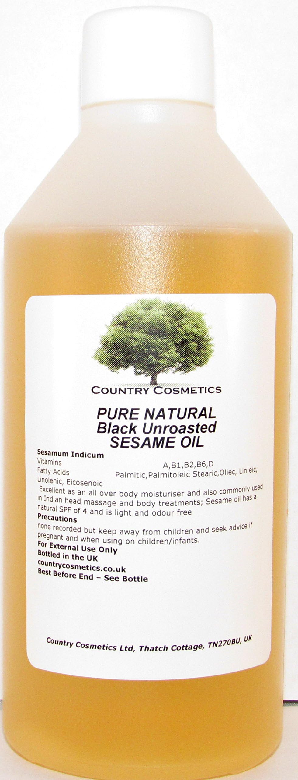 Pure Natural Unroasted Sesame Oil 500ml