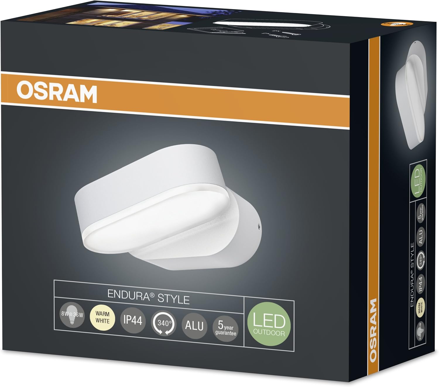 OSRAM Endura Style Mini Spot I LED Outdoor Luminaire, Warm White, 7.5 W - Image 5