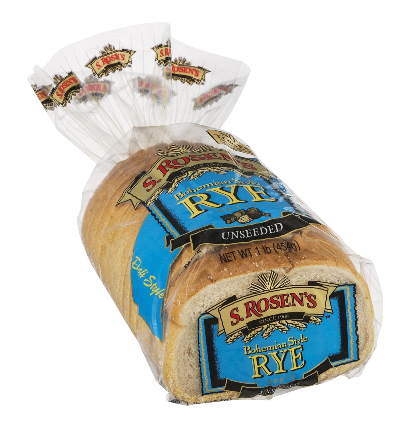 S. Rosen's Rye Bread Plain, 16 oz Grocery & Gourmet Food