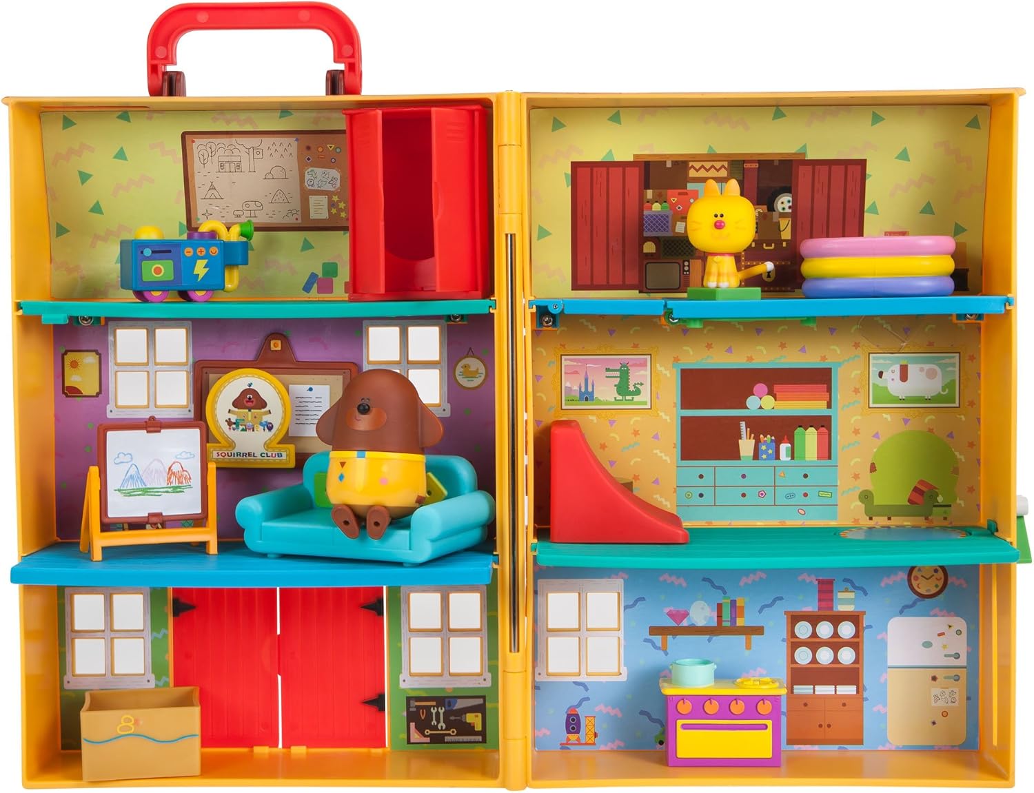 hey duggee carry along playset