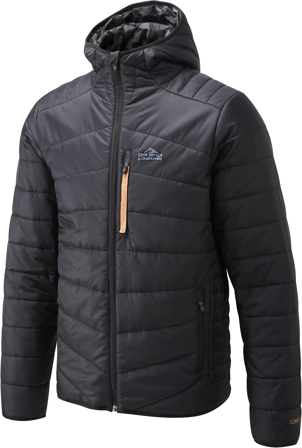 Bear Grylls by Craghoppers Men's Climaplus Jacket,Black,Small Clothing