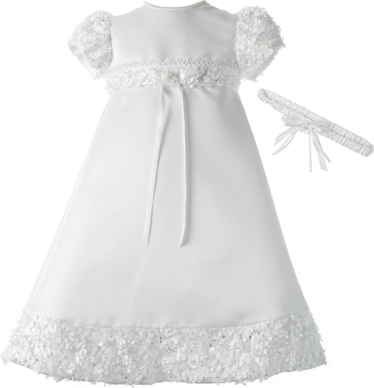 satin frock for baby girl