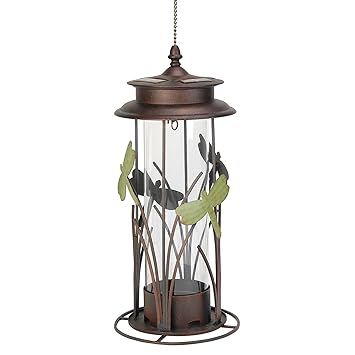 Ethan Taylor 50802289 Dragonfly Solar Lighted Bird Feeder Amazon