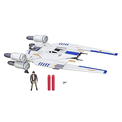 Hasbro Star Wars - B7101EU4 - Rogue One Fahrzeug U-Wing mit 3.75 Figur, Actionfigur