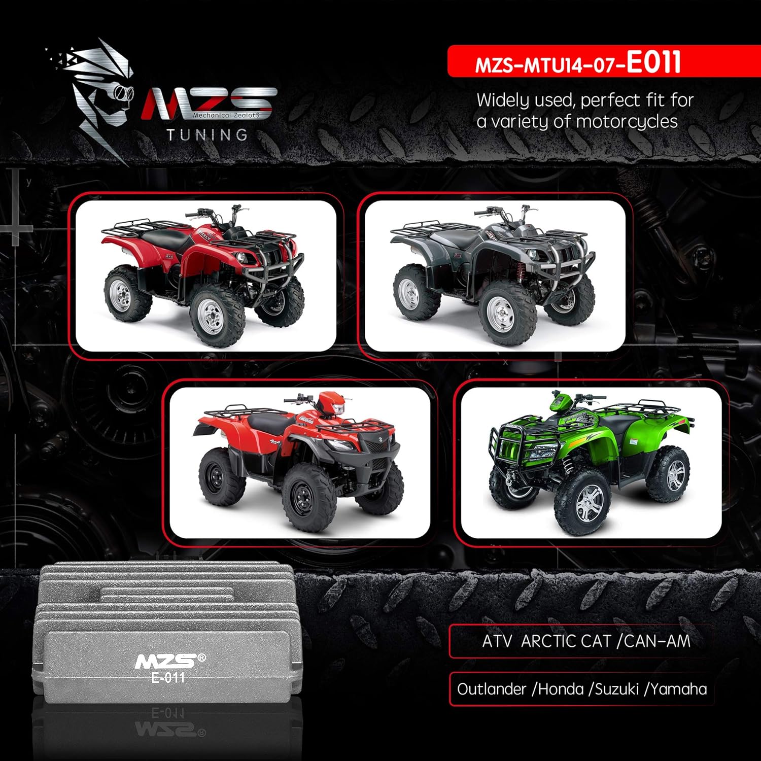 Amazon.com: MZS Voltage Regulator Rectifier for ARCTIC CAT 500 650 700  1000/CAN-AM Outlander 330 400/Honda TRX 400 450 500/Suzuki LT-A 400 450 500  700 ...