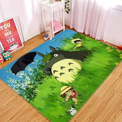 3d My Neighbor Totoro 562 Japan Anime Game Non Slip Rug Room Mat
