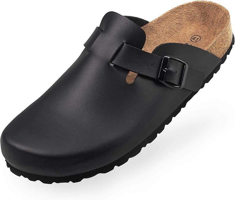 BitogO Men's Clogs Black Size 3 Amazon.co.uk Shoes & Bags