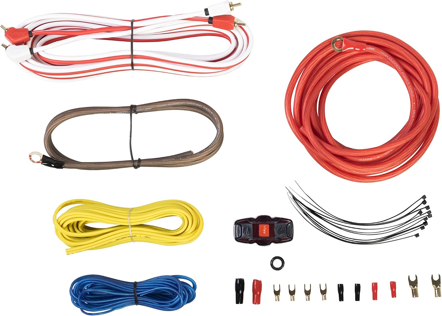 Vibe Critical Link Advanced Series 8awg Amplifier Wiring Kit,black - Image 3
