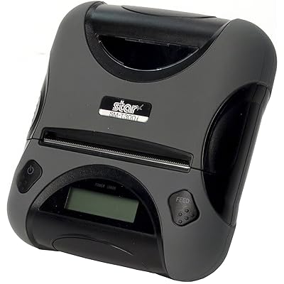 Star Micronics SM-T300i Ultra-Rugged Portable Bluetooth Receipt Printer with Tear Bar - Supports iOS, Android, Windows
