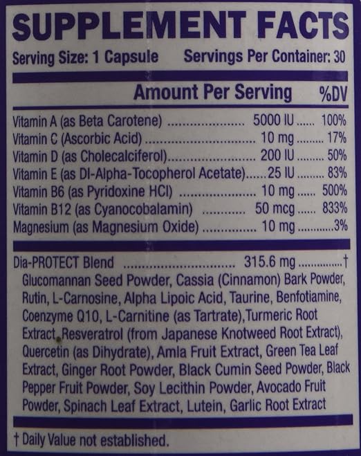 Amazon.com: Dia-PROTECT: Health & Personal Care